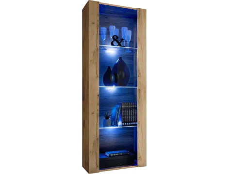 Vitrine Schrank Tivoli, Wotan/Wotan - 3